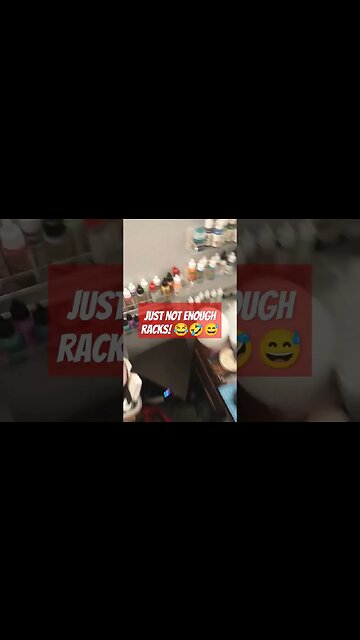 Dont Worry-Just Buy More Paint Racks!!!