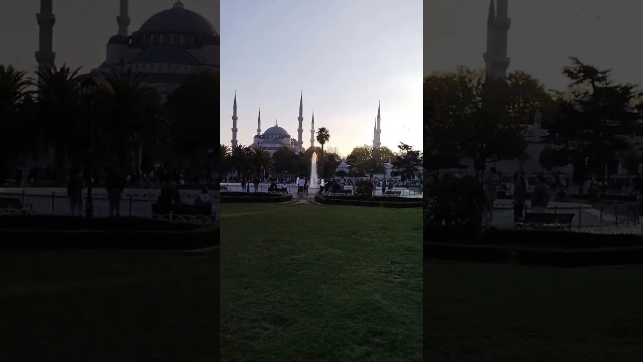 blue mosque Istanbul #youtubeshorts #ytshorts #reels #tranding #travel #bluemosque #shorts