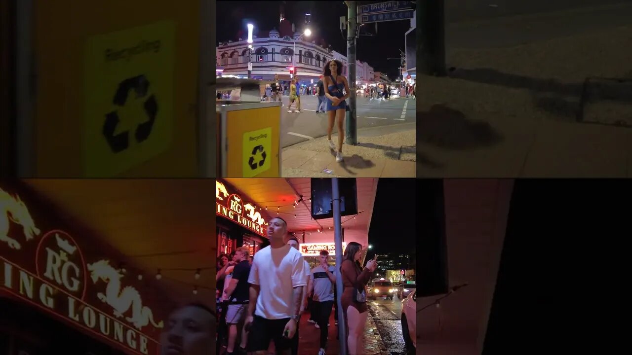 Australian Nightlife in Brisbane || Fortitude Valley || QLD