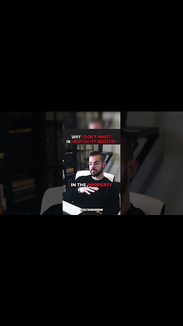 Why I Didn't Invest In Hospitality Industry