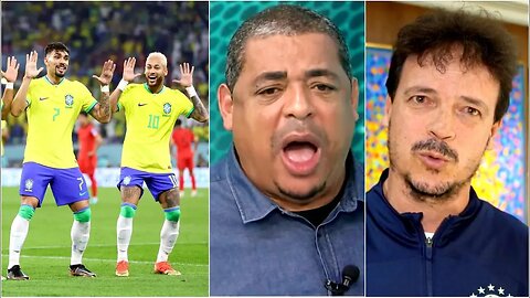 DESABAFO FORTE! "EU NUNCA VI ISSO! Os jogadores da Seleção QUERIAM o Diniz? Cara..." Vampeta DETONA!