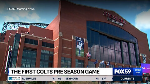 August 11, 2024 - Colts Fans Tailgating Four Hours Before Preseason Opener