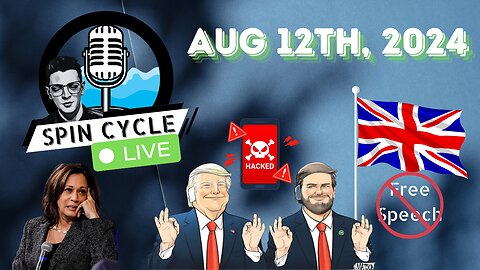 COPYCAT KAMALA! TRUMP RETURNS TO 𝕏! BIDEN ADMITS HE WAS FORCED OUT! Spin Cycle LIVE 08/12/24