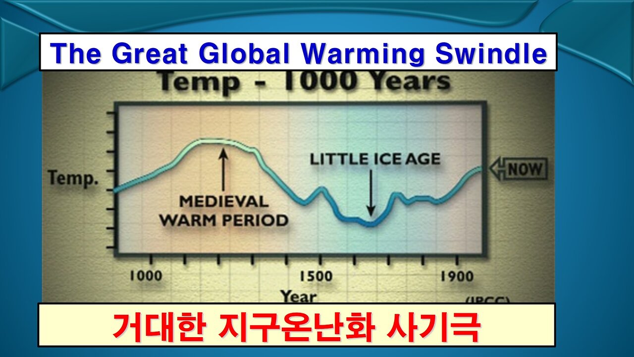 거대한 지구온난화 사기극 한국어 자막 (The Great Global Warming Swindle with Korean Subtitles)