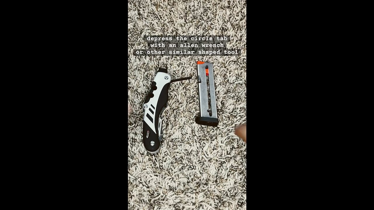 How to disassemble and reassemble a 380 Shield EZ Magazine