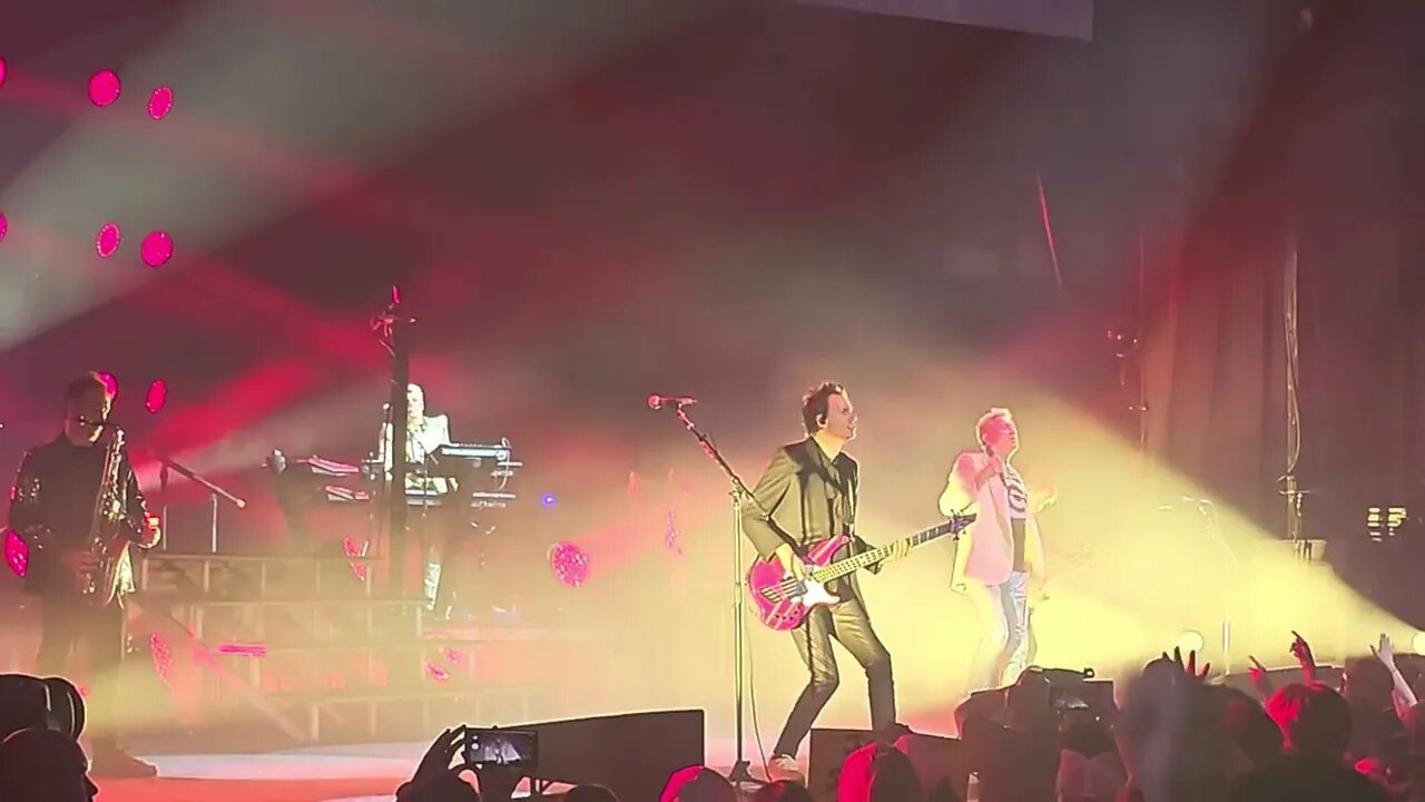 Duran Duran in Houston song Hungry Like the Wolf