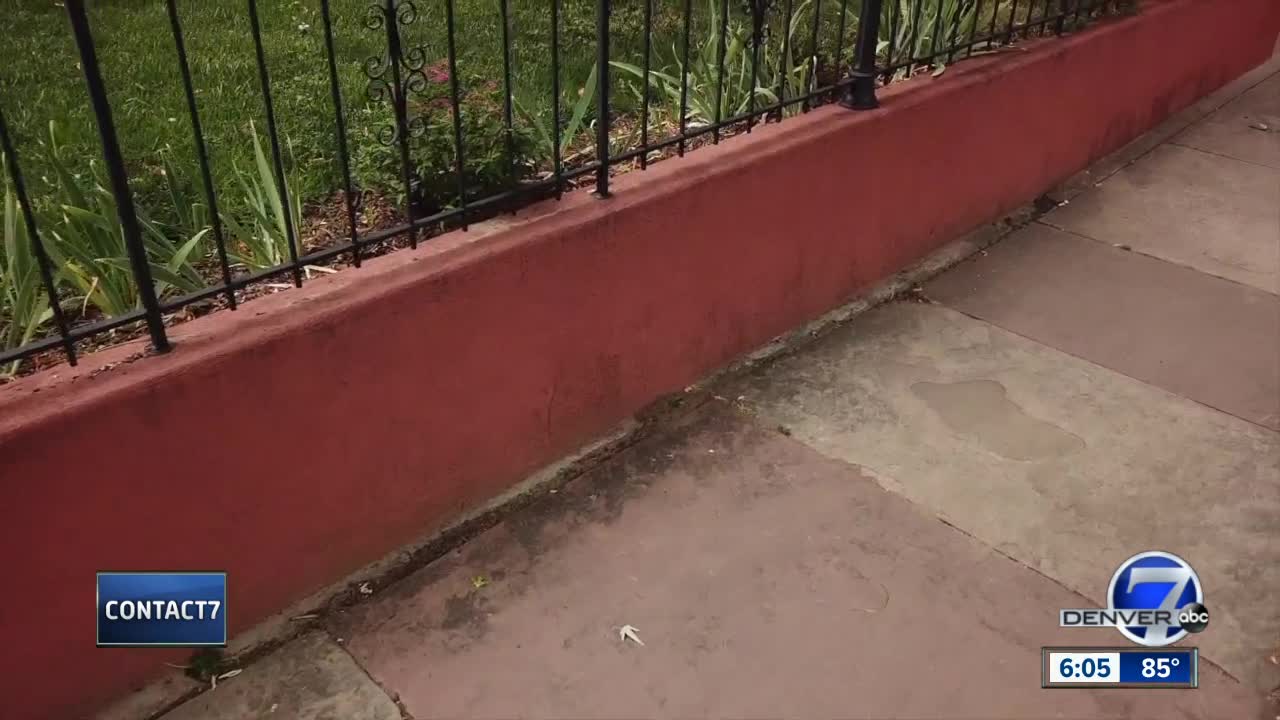 Denver woman on a mission to save city's flagstone sidewalks