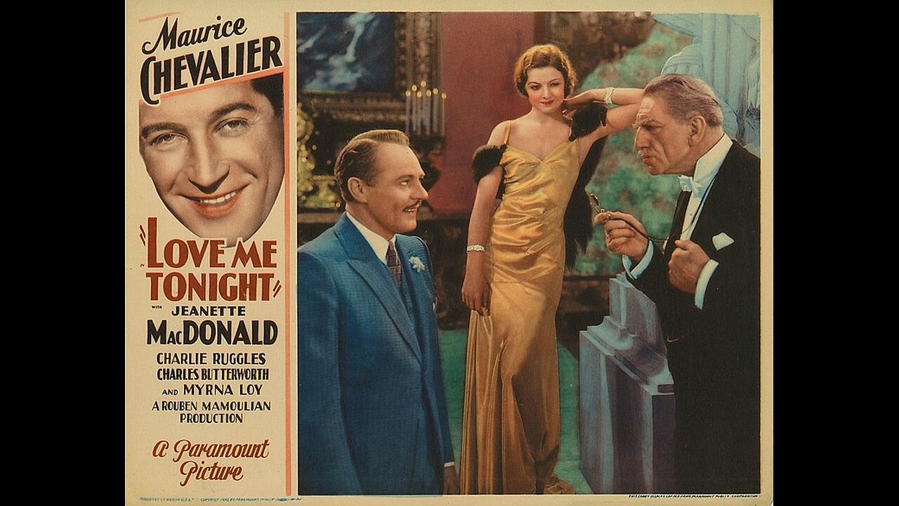 "Love Me Tonight" (1932) Maurice Chevalier & Jennette MacDonald