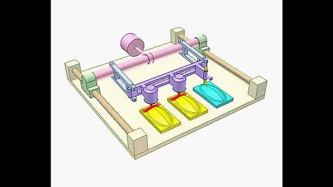 2137 Wood 3D copy milling machine 1