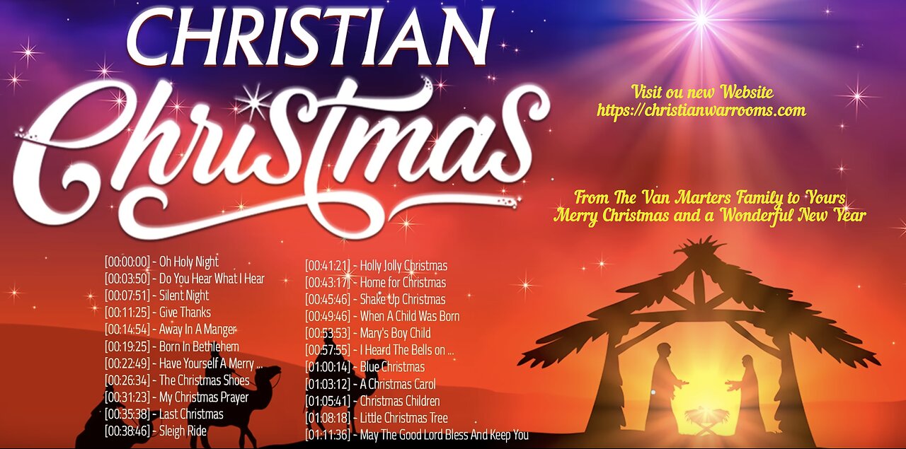 Beautiful Christian Christmas Songs 2024 "Merry Christmas"