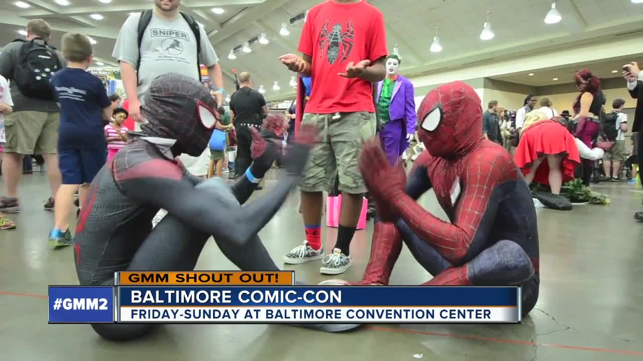 Good morning from Baltimore Comic-Con!