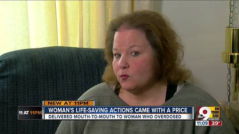 Woman's life-saving actions came with a price