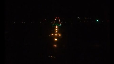 KJHW Night Approach RWY 25 11-14-20