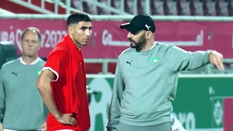 Achraf Hakimi trains separately as Morocco prepare to face France with World Cup FINAL spot at stake