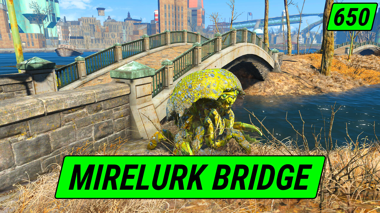 Mysterious MIRELURK Bridge | Fallout 4 Unmarked | Ep. 650