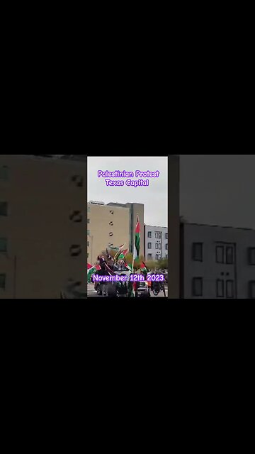 Palestinian protest in Austin, Texas. #israel #palestine #idf