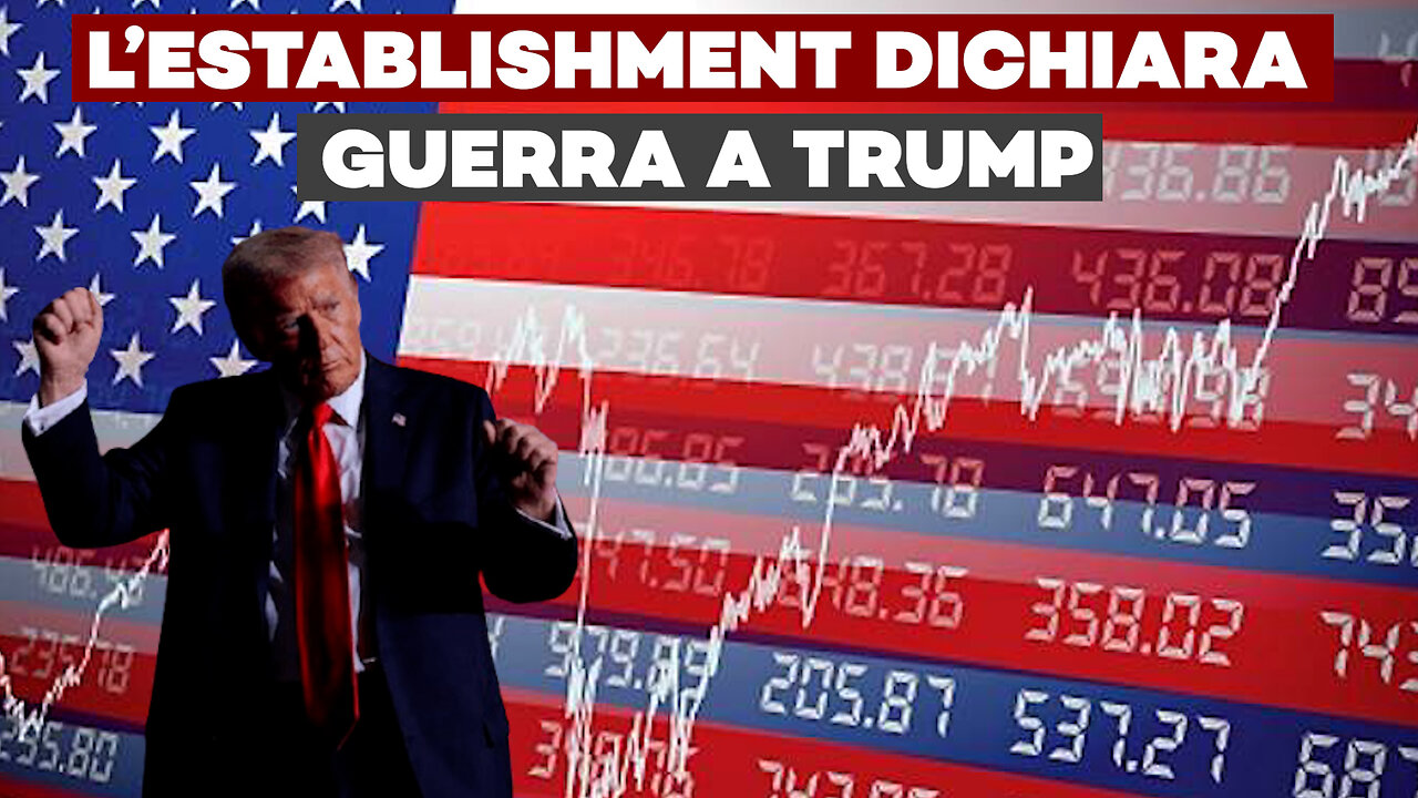 L’ESTABLISHMENT DICHIARA GUERRA A TRUMP - Come la Fed vuole ostacolare il tycoon - ft A.Volpi