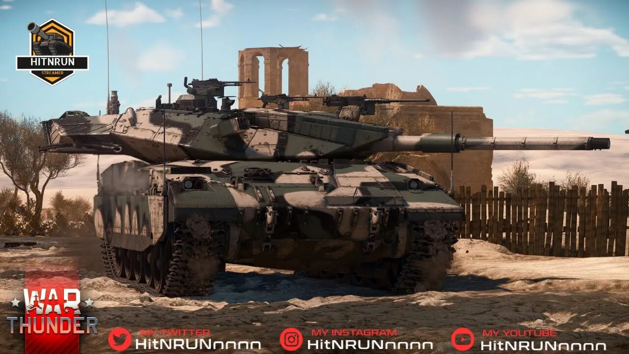 War Thunder Merkava Mk.2D