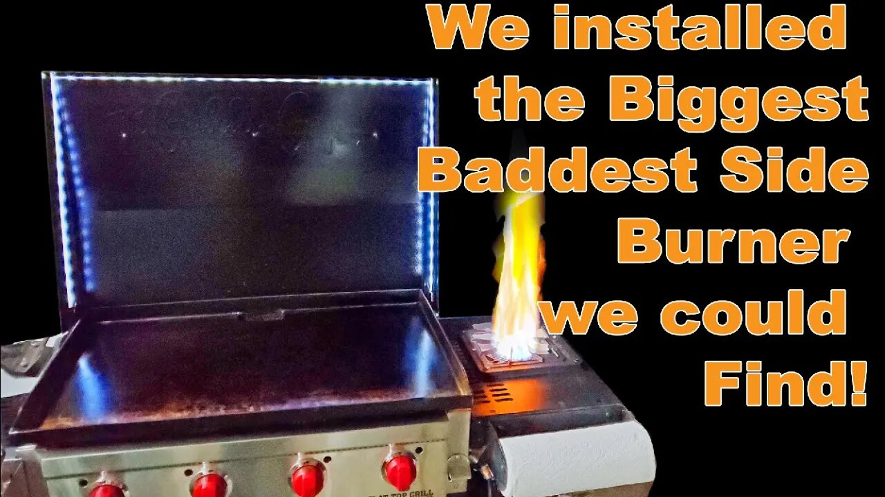 Griddle Jet Burner!! #Jetburner #Custom