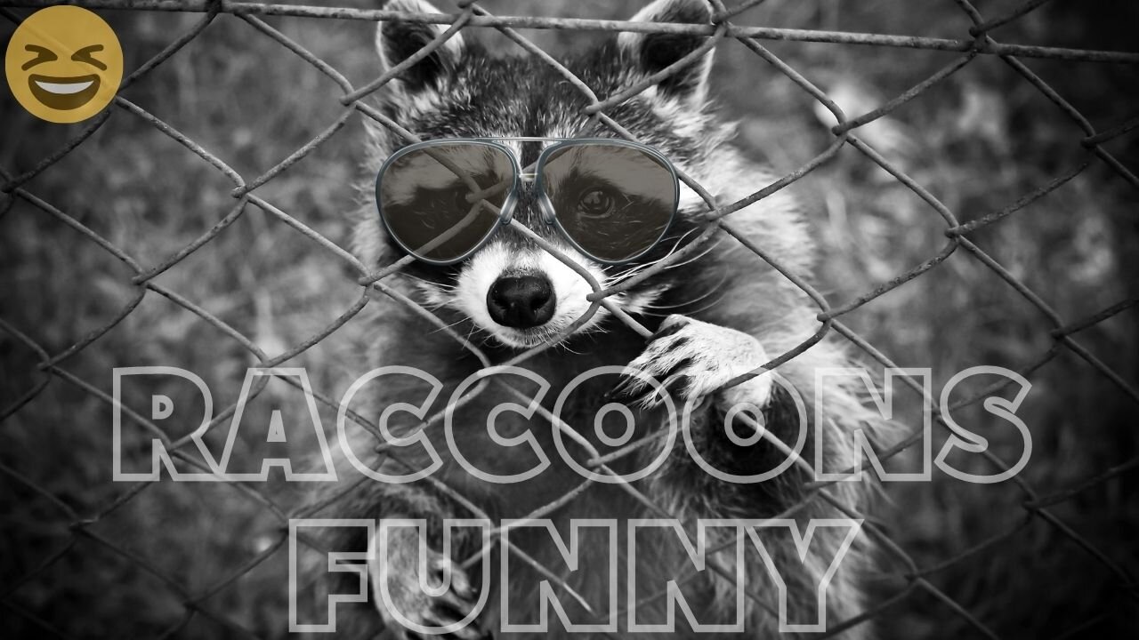 Raccoons funny