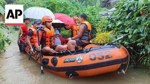 Storm floods northern Philippine regions, disrupting schools, work and travel