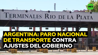 Gremios de transporte en Argentina convocan paro nacional de 24 horas