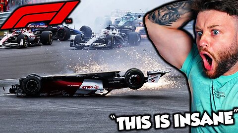 Lucky to be alive.. | F1 GRAND PRIX - Zhou Guanyu MASSIVE Crash!