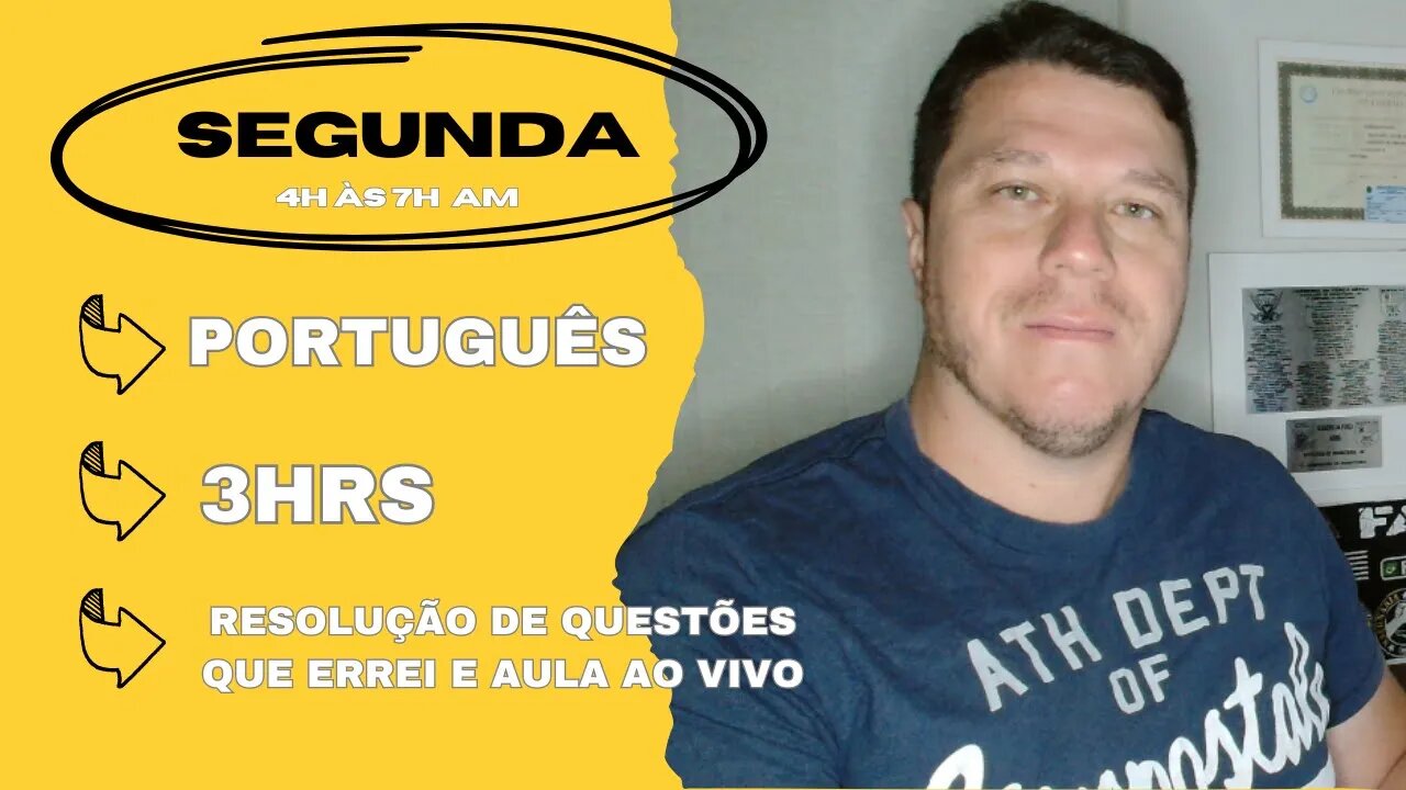 #2 Estude Comigo | Polícia Federal Agente/Escrivão 👉 Motivação p/ o Combate (Serve Polícias Civis)