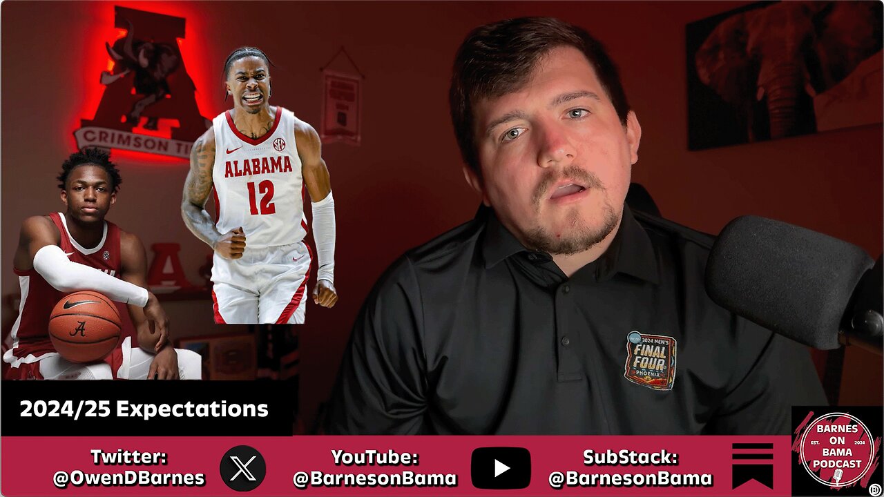 Expectations for Alabama Basketball in 2024/5