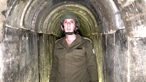 BEHIND The BLAST DOOR HAMAS TERRORIST BASE