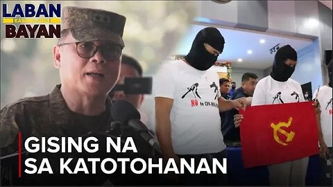 Talagang gising na ang taong-bayan sa katotohanan na sila ay ginagamit lang ng NPA—MGen. Cuerpo