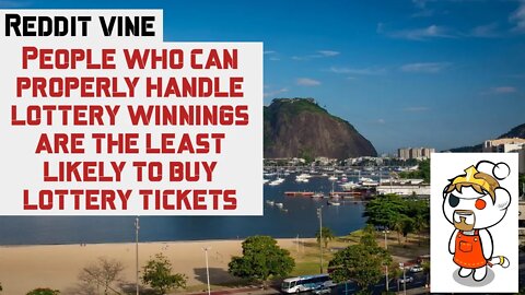 People who can properly handle lottery winnings are least likely to buy lottery tickets #lottery