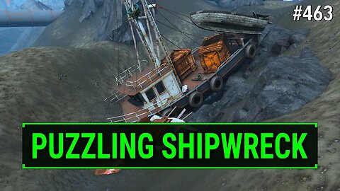 Fallout 4 Unmarked - Checking out this Puzzling Shipwreck! | Ep. 463