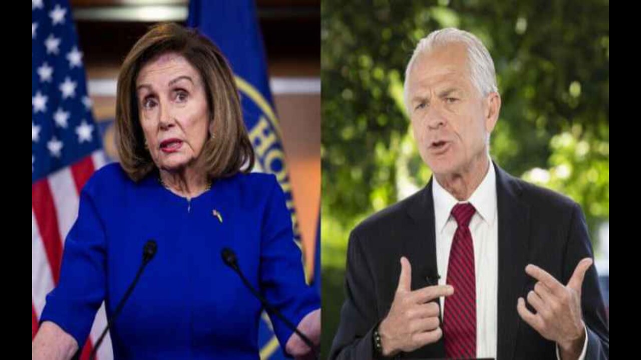 Ex-Trump Adviser Peter Navarro Takes Legal Action Against Nancy Pelosi and January 6 Committee