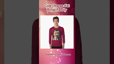 Cute Orange Cat Royal Family #1 #Shorts #Chibimavis #1000subcribers