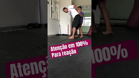 Atenção de 100% garante reação #segurança #aracaju #defesapessoal #kravmaga #combate #proteção #mma