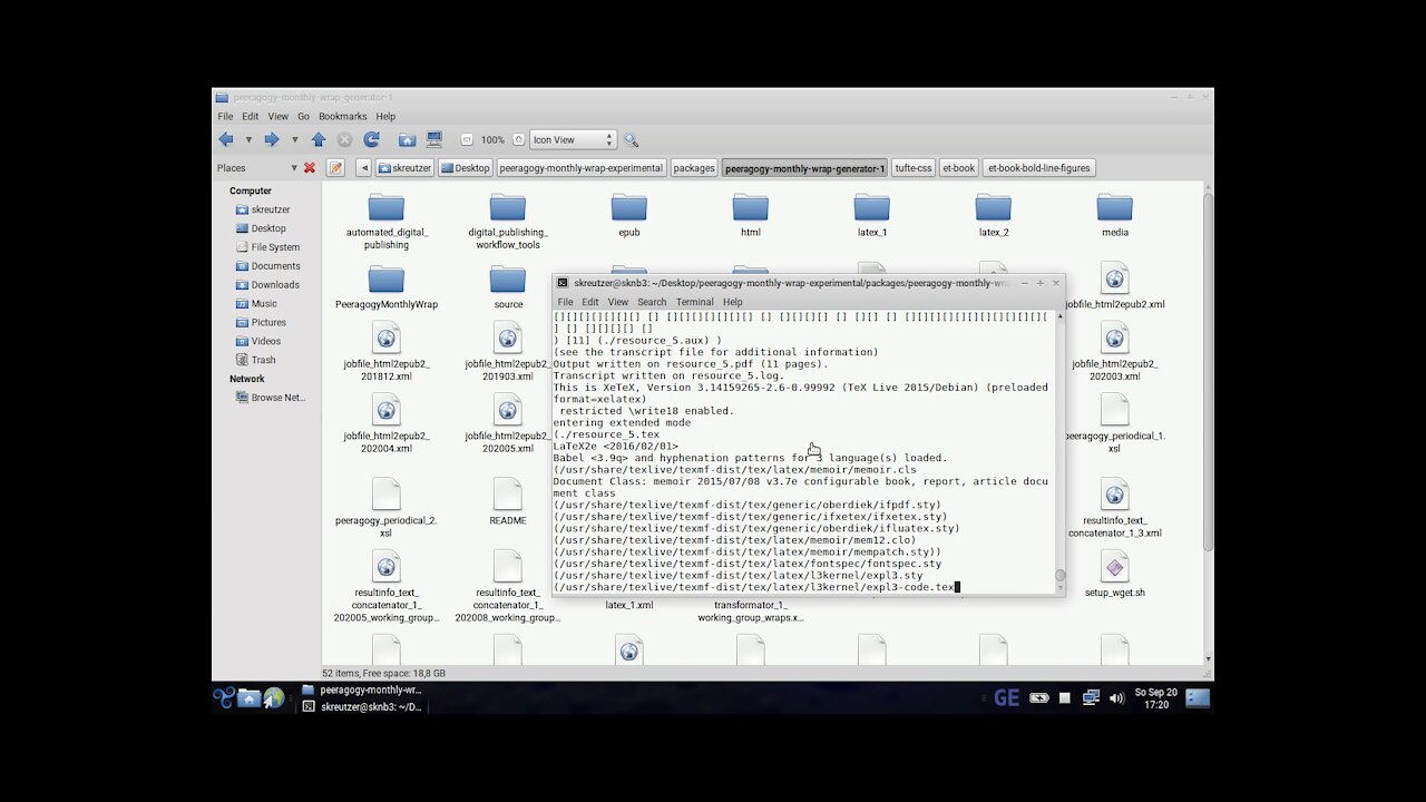 Peeragogy Monthly Wrap: Processing Workflow