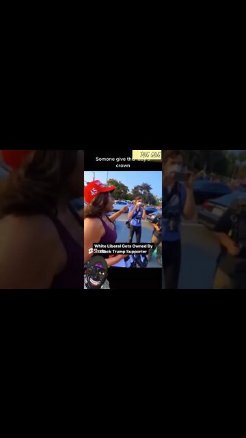 Black Woman OWNED White Liberal