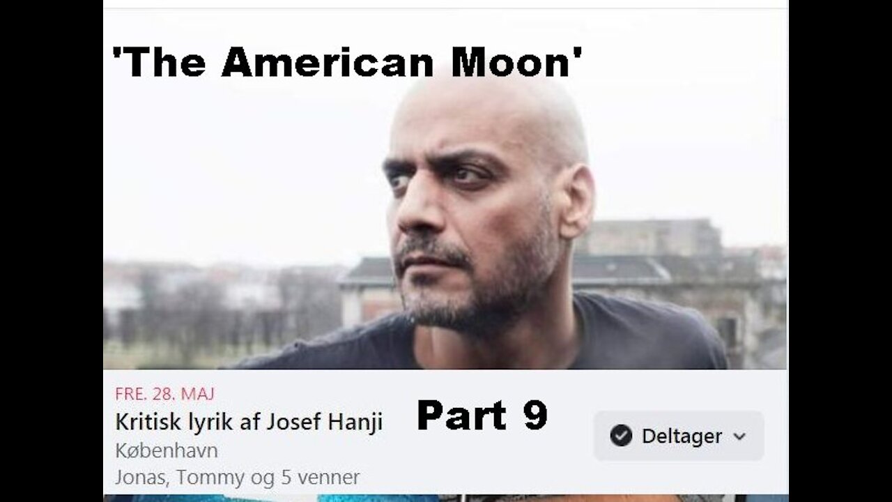 Critical Poetry by Josef Hanji Part 9 “The American Moon” [28.05.2021]