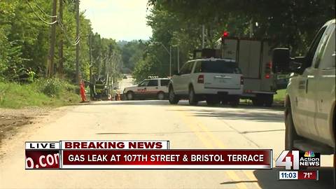 Gas leak at 107th and Bristol prompts Hazmat response