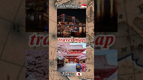 Perjalanan Dari Palembang 🇮🇩 Ke Tokyo 🇯🇵 #shorts #jepang #japan #sumatra