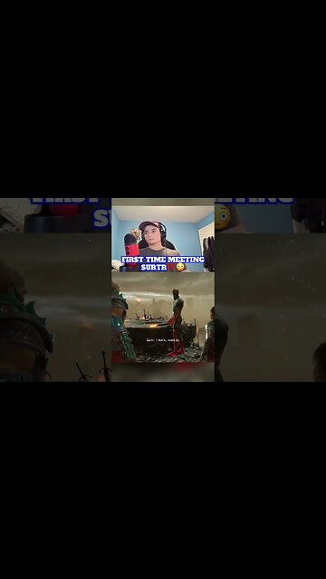 First Time Meeting Surtr‼️😳 | #shorts #godofwarragnarok #gaming #reaction