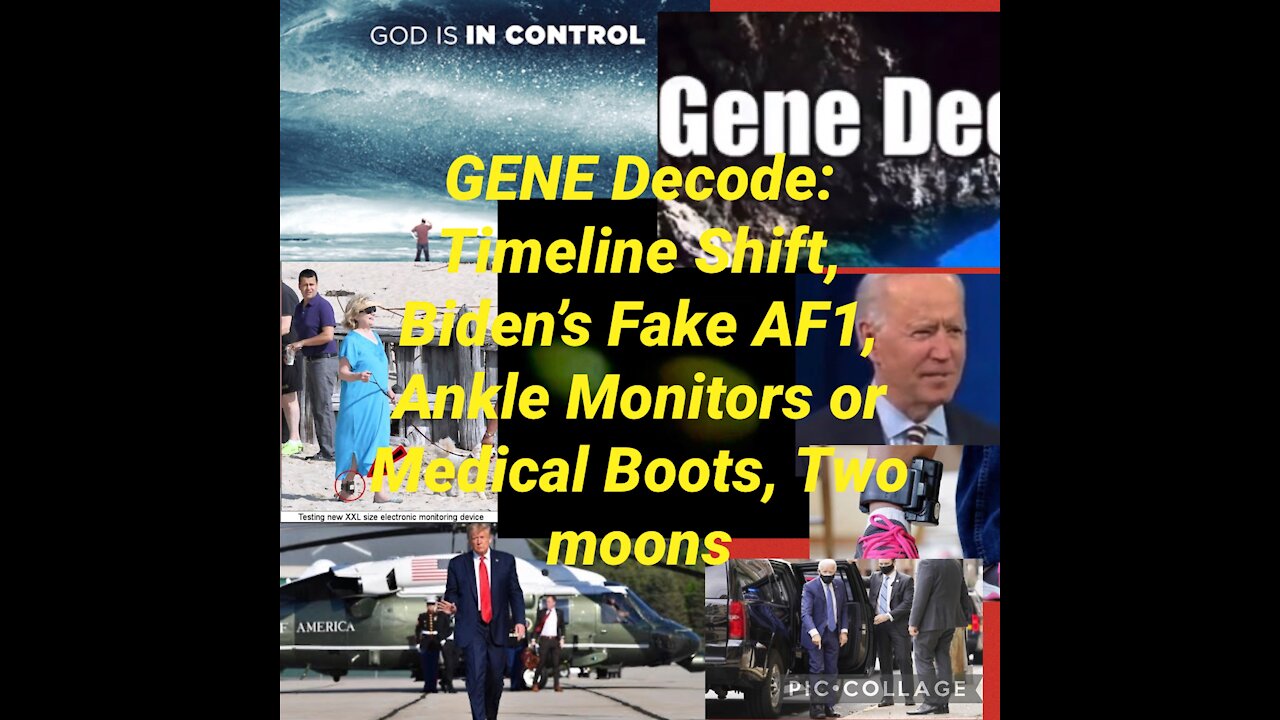 GENE Decode Timeline-Shifts, AF1, Ankle Moniter, 2 Moons