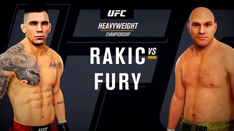 EA Sports UFC 4 Gameplay Tyson Fury vs Alexsandar Rakic