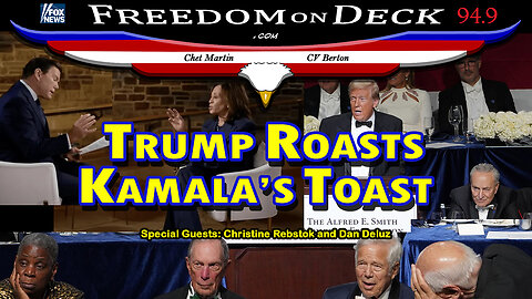 Trump Roasts Kamala’s Toast