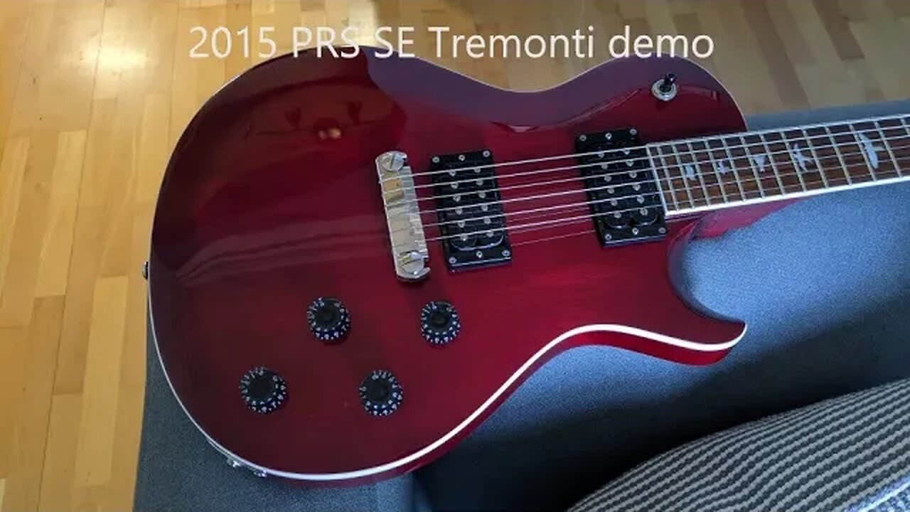 2015 PRS SE Tremonti demo