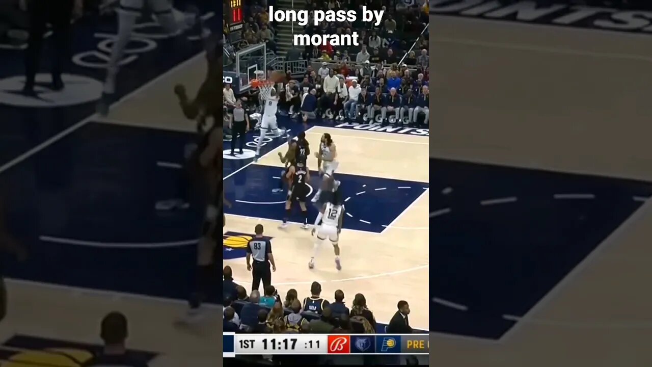 #long #pass#by#morant#nba #basketball #league#pass