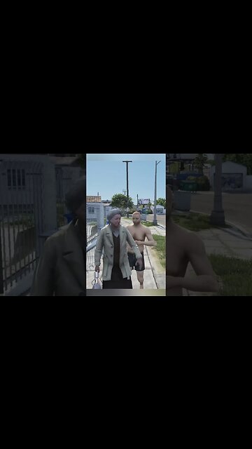 GRANDMA GETS ATTACKED! GTA RP 😂 | #shorts
