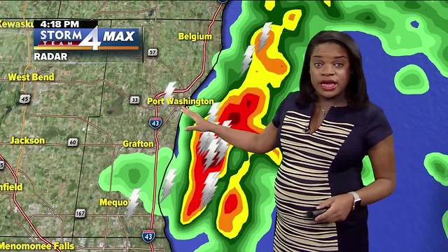Cooler temperatures, showers in forecast