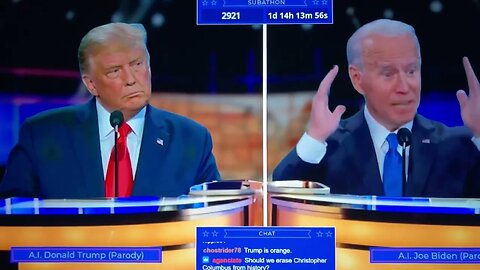 The TRUE 2024 Presidential Debate - AI Trump or AI Biden? | Weird Wednesday